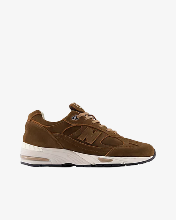 New Balance - Men's 991V1 Luxe Suede- (M991BR1)