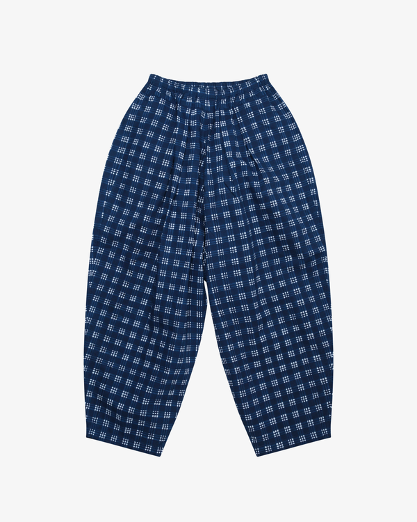 EGG - Women's Baggy Long Cotton Check - (Checks)