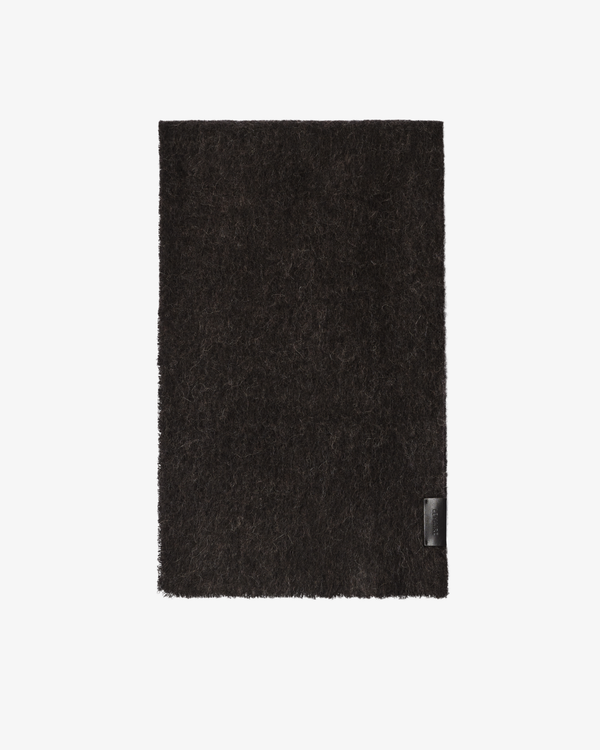 Lemaire - Women's Soft Fluffy Scarf - (Brown)