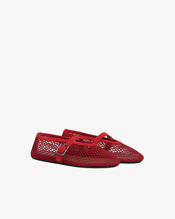 ALAÏA - Women's La Bellerine Fishnet - (Red)