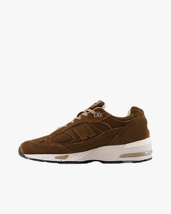 New Balance - Men's 991V1 Luxe Suede- (M991BR1)