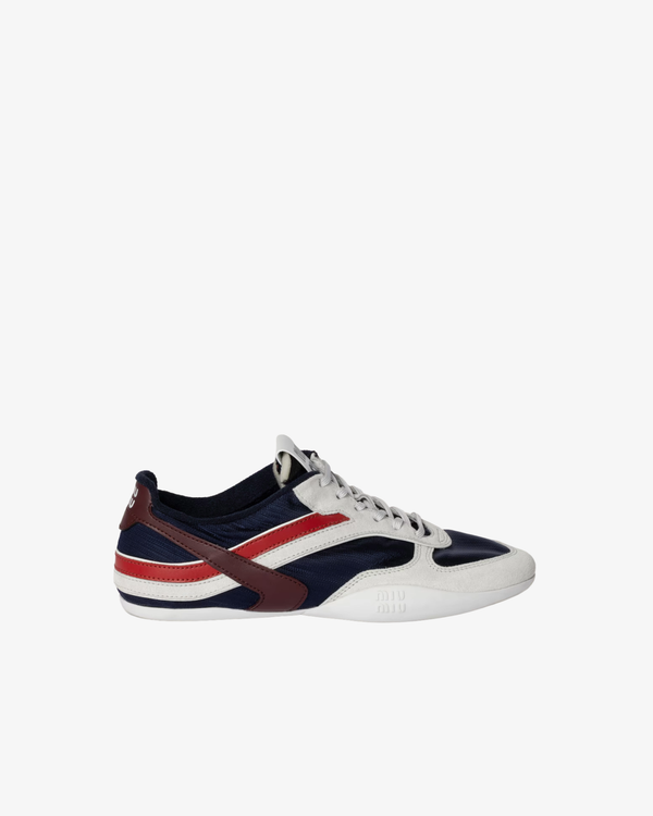 MIU MIU - Women's Nylon Tech Sneaker - (Blue)