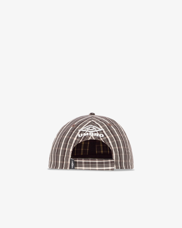 Umbro_UMBRO - Men's Check Hazard Cap - (Brown)_HATS