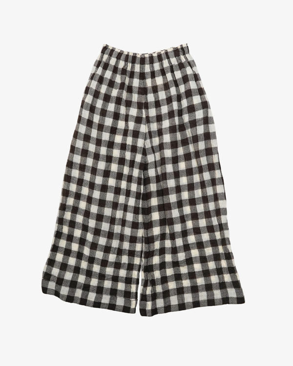 DANIELA GREGIS - Women's Pantalone Trousers Pigiama Tasche Spi Lavato - (Checks)