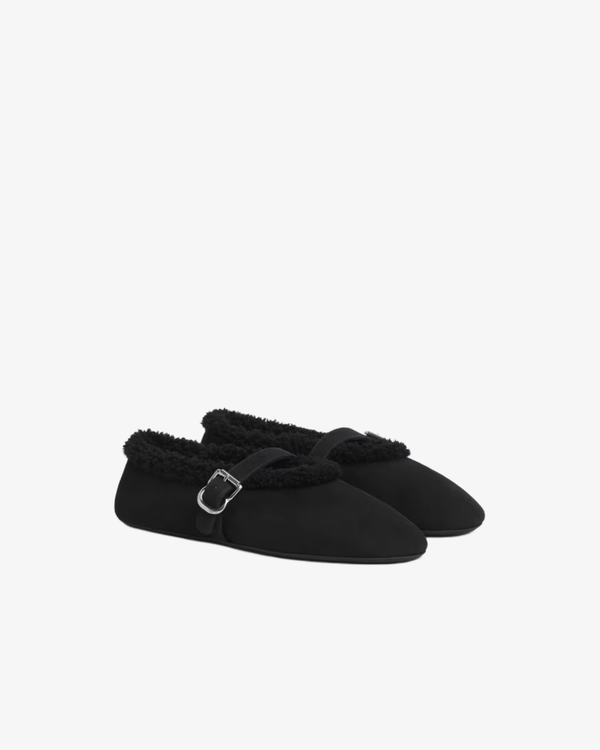 ALAÏA - Women's La Ballerine Flats - (Black)