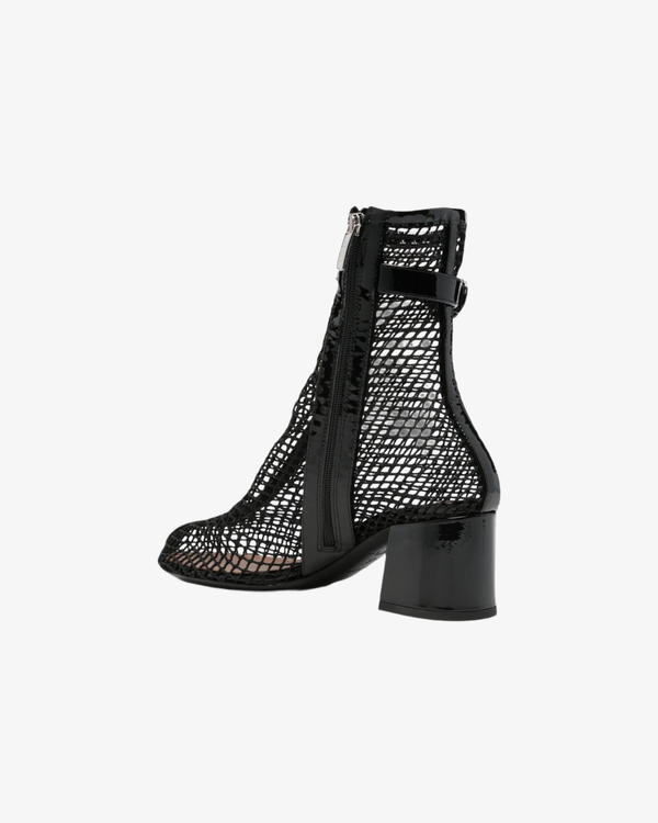 ALAÏA - Women's Fishnet Boots 55 - (Black)