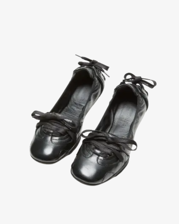 ACNE STUDIOS_ACNE STUDIOS - Women's Flat Shoes - (Black)_FLAT SHOES