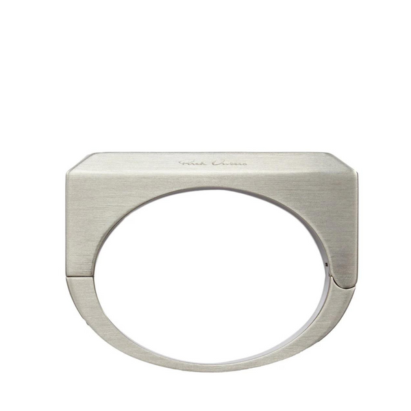 Rick Owens - Men's Beveled Bangle - (Silver) PS24 RJ0000058/MMA/128