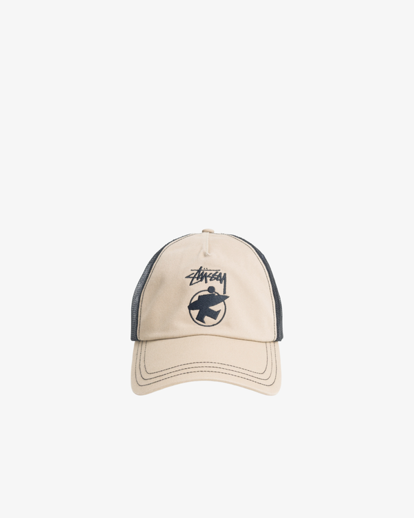 Stüssy -  Men's Lp Beach Roots Trucker Cap - (Beige)