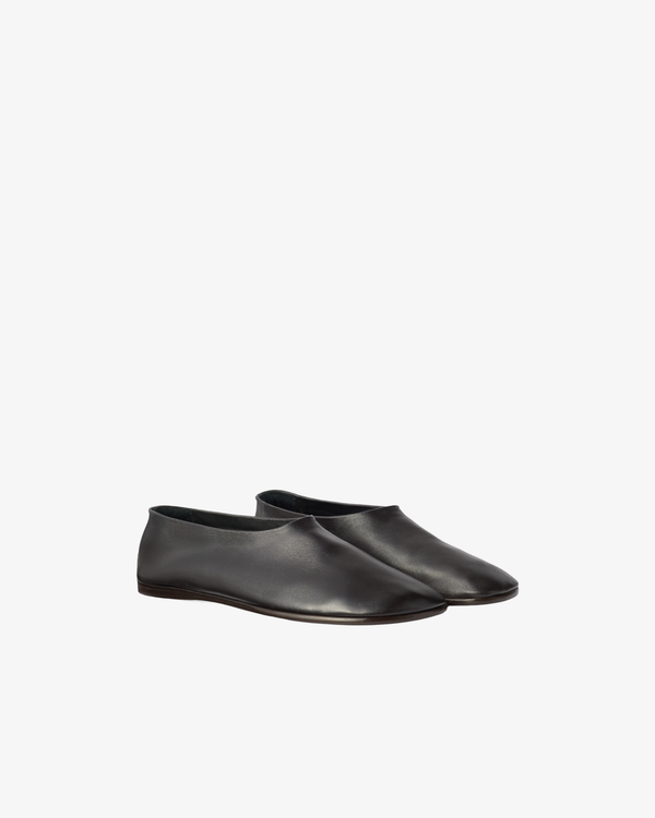 Lemaire - Women's Glove Slip On - (Dark Brown)
