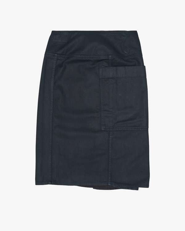 Lemaire - Women's Apron Skirt - (Black Bk996)
