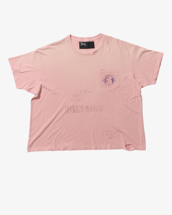 Paly - Men's Rehab Romance Pocket Tee  - (Pink)