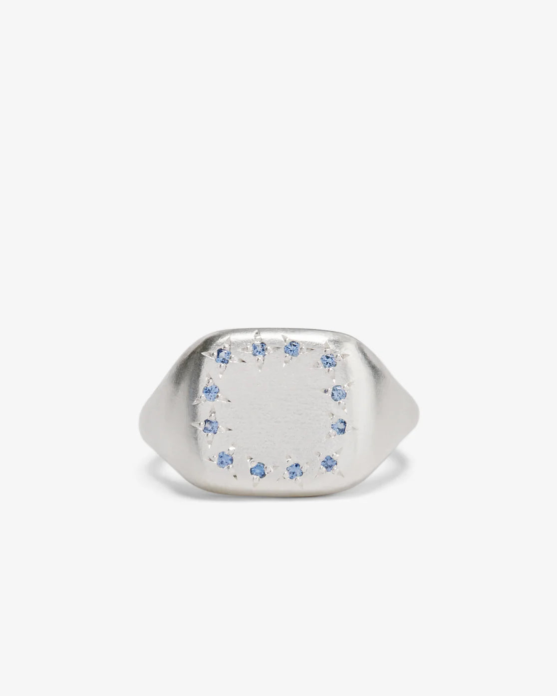 SEB BROWN: Blue Byzantine Ring (Sterling Silver) | DSMS E-SHOP