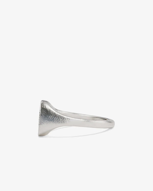 Seb Brown_Seb Brown - Grey Signet Ring - (Sterling Silver)_RINGS