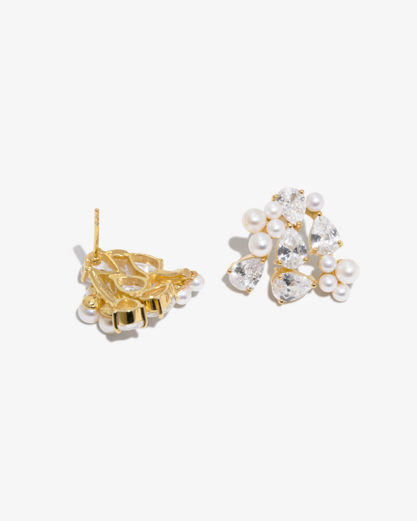 Completedworks_Completed Works - Cz Earrings - (Gold)_EARRINGS