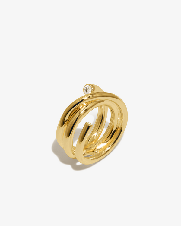 Completed Works - Multi Strand Ring - (Gold)