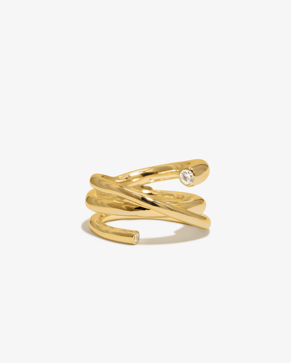 Completedworks_Completed Works - Multi Strand Ring - (Gold)_RINGS