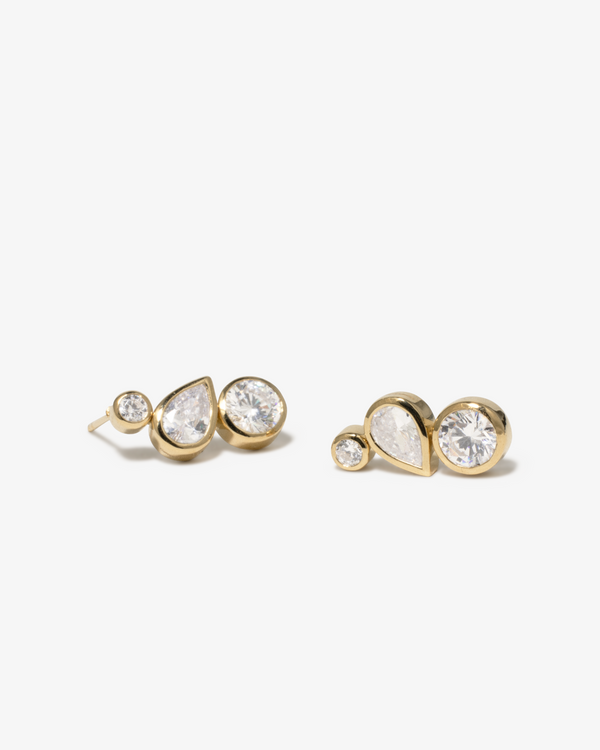 Completedworks_Completed Works - Like Peas In A Pod Earrings - (Gold)_EARRINGS