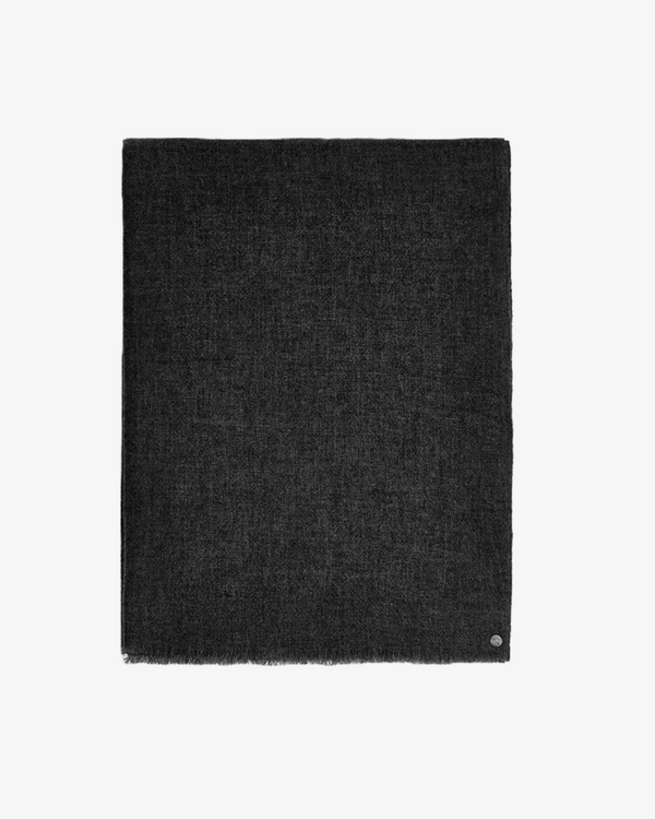 LEMAIRE - Women's Rustic Scarf - (Charcoal Bk981)