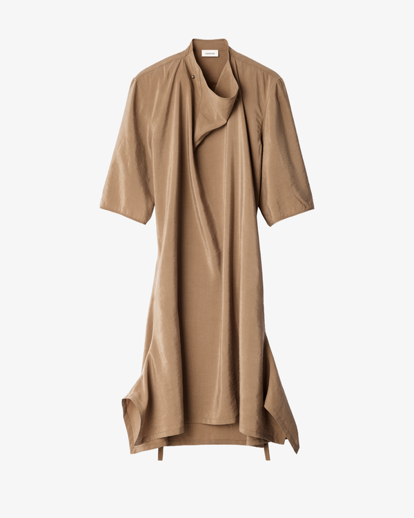 Lemaire - Women's Soft Collar Dress - (Brown)