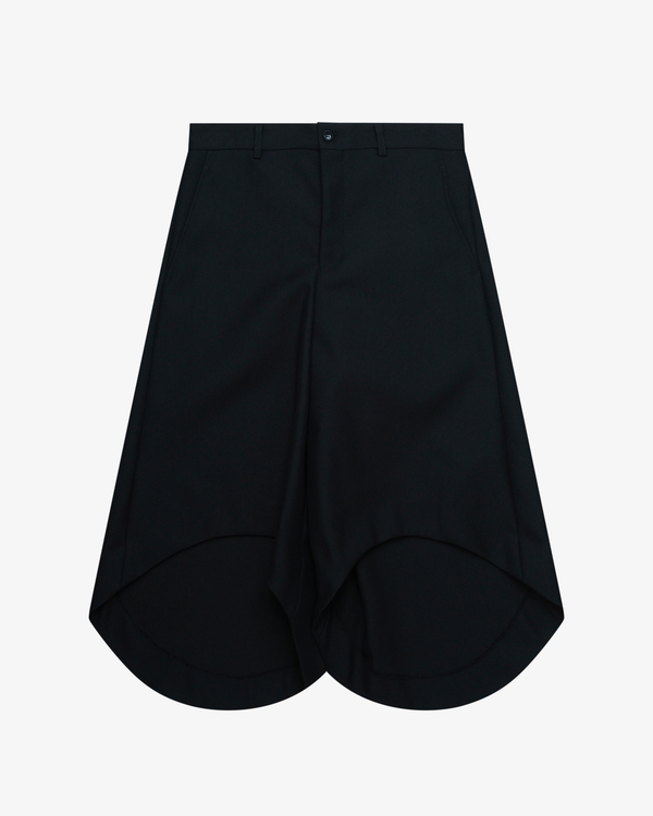Comme des Garçons Homme - Men's Slanted Long Shorts - (Black)