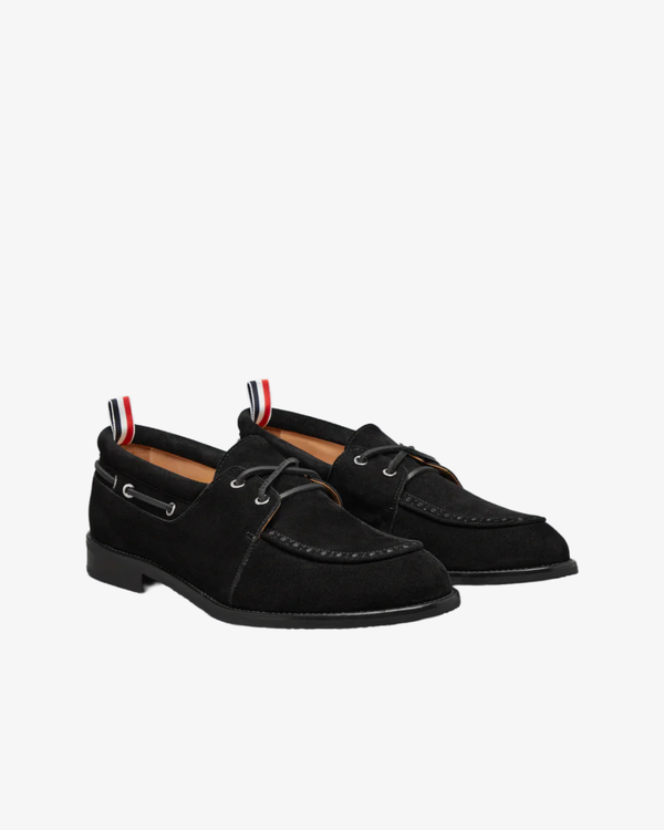 Thom Browne - Men's Padded Boat Shoe - (Black)
