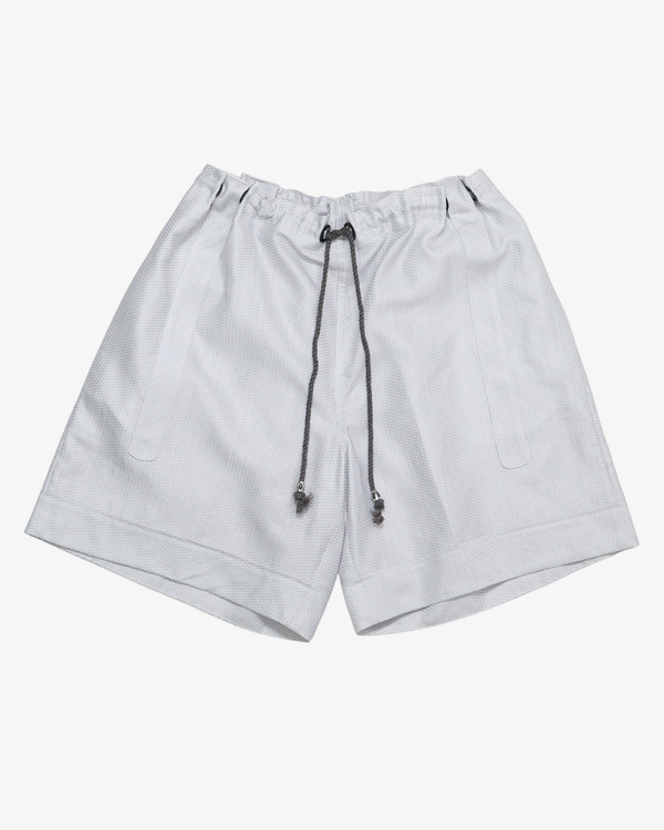 Kiko Kostadinov_Kiko Kostadinov - Men's Kyan Shorts  - (Stripes)_SHORTS