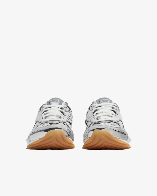Bottega Veneta_BOTTEGA VENETA - Women's Low Top Lace-Up Sneaker - (Silver1425)_SNEAKERS