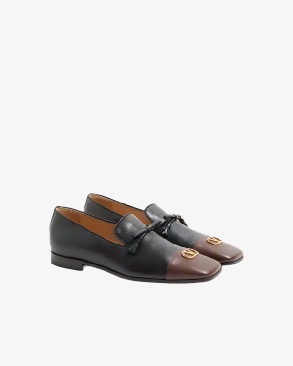 VALENTINO - Men's Babouchoes Kidskin Loafer - (Brown)