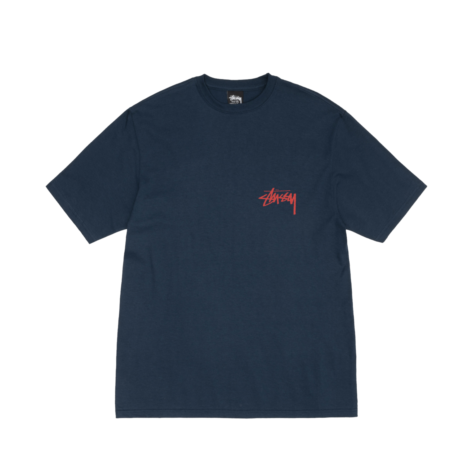 STÜSSY - Skate Tough Tee - (Navy) – DSMS E-SHOP