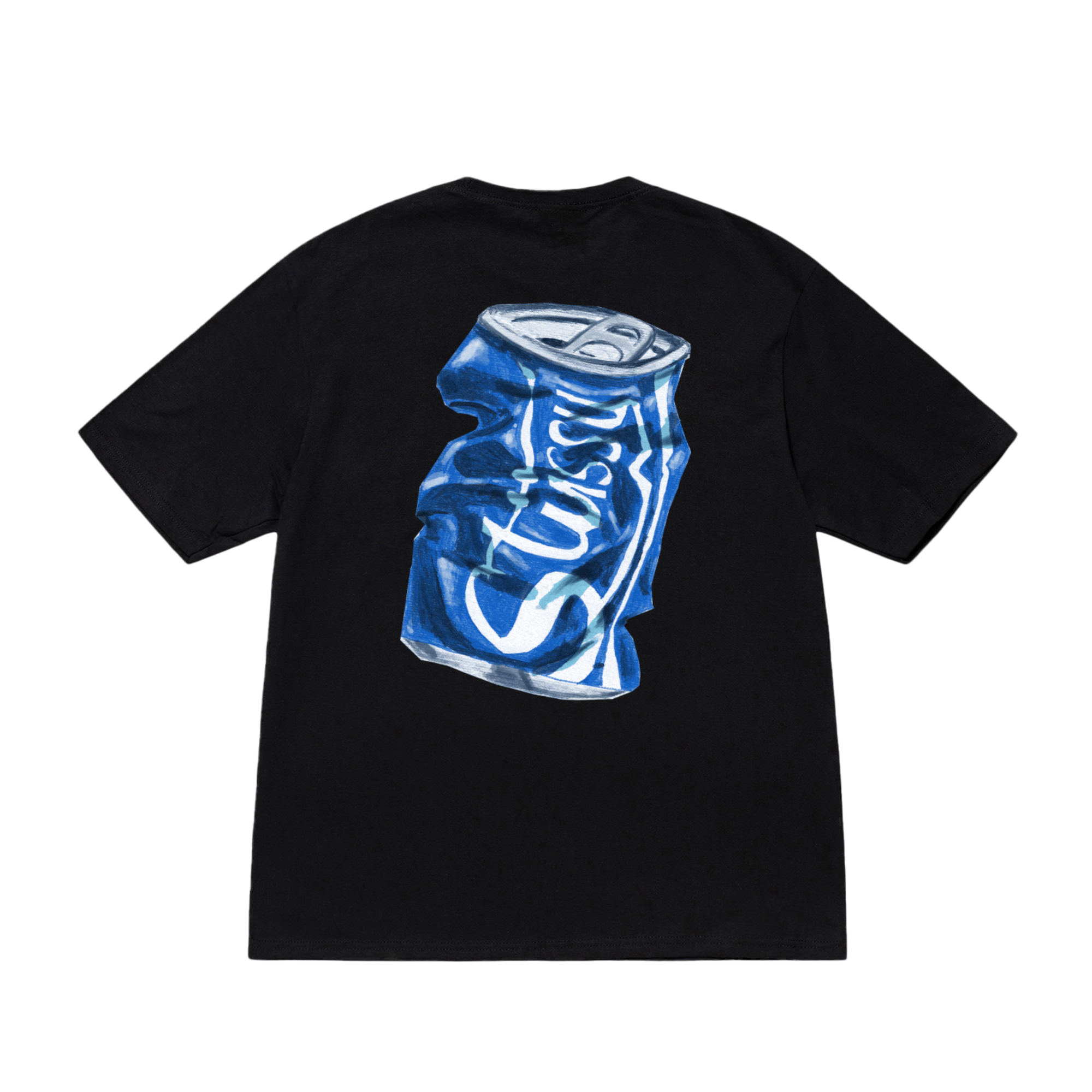 STÜSSY - Soda Can Tee - (Black) – DSMS E-SHOP