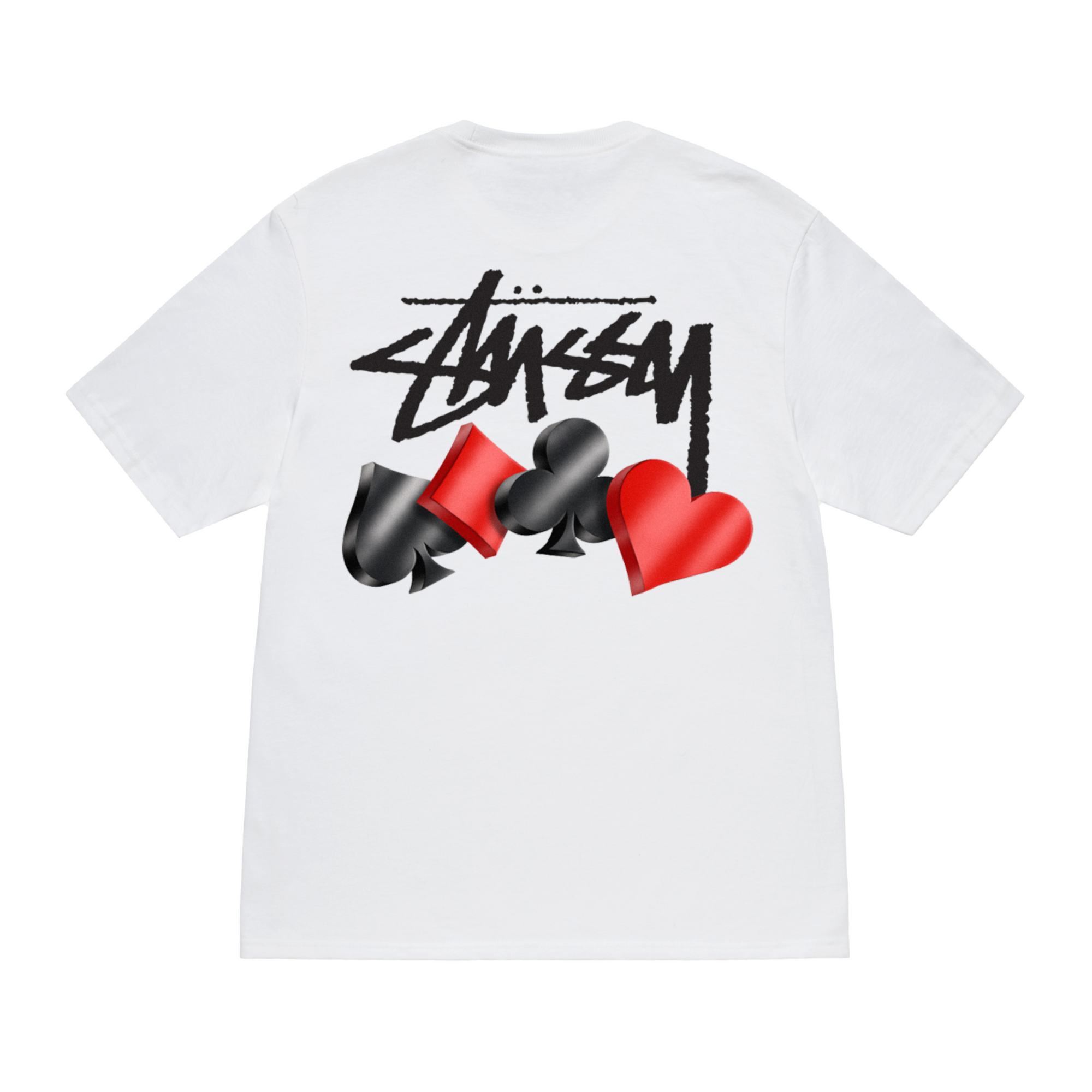 STÜSSY - Suits Tee - (White) | Dover Street Market E-Shop – DSMS E