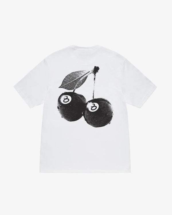 Stüssy - Men's Cherries Tee - (White) - 1905066 SS24