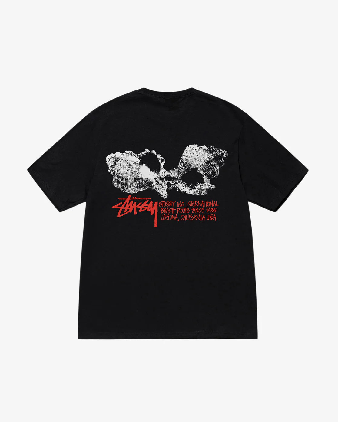 Stüssy: Men's Shells Tee (Black) | DSMS E-SHOP