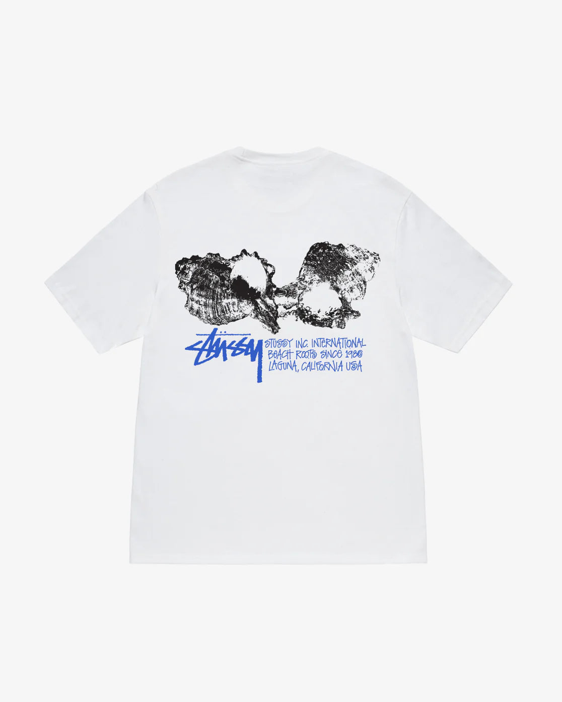 Stüssy: Men's Shells Tee (White) | DSMS E-SHOP