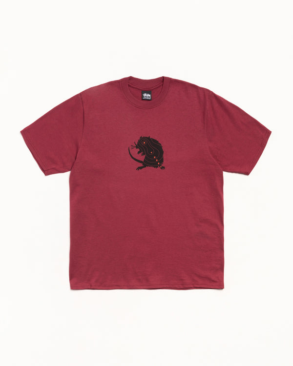 Stüssy - Men's Long Range Tee - (Wine)
