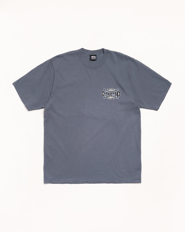 Stüssy - Men's Champion Oval Pig. Dyed Tee - (Navy)