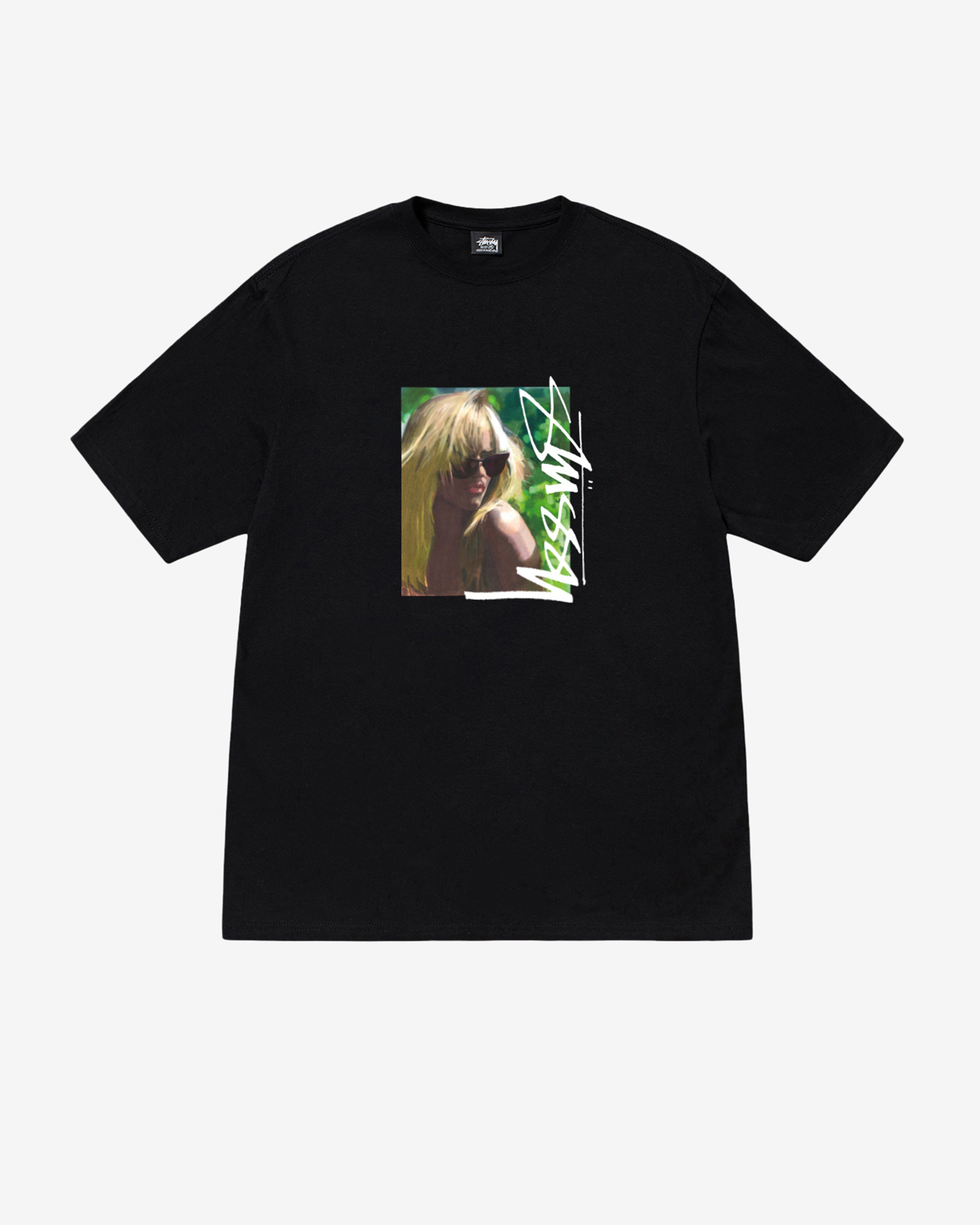 Laura Tee – Black | Tees | Official Stüssy