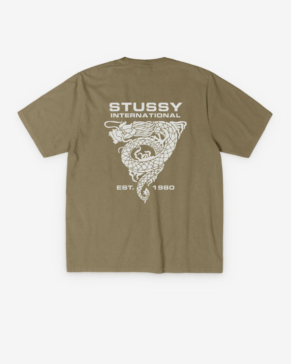 Stüssy  - Dragon T-Shirt - (Army)
