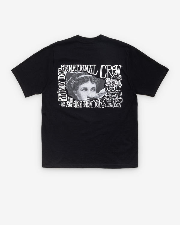 Stussy_Stüssy  - Men's Victoria Tee - (Black)_TEES