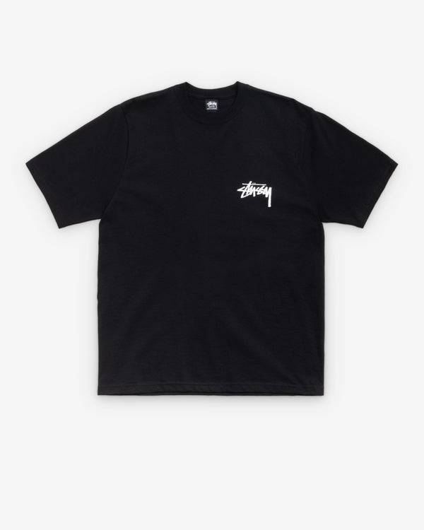 Stussy_Stüssy  - Men's Victoria Tee - (Black)_TEES