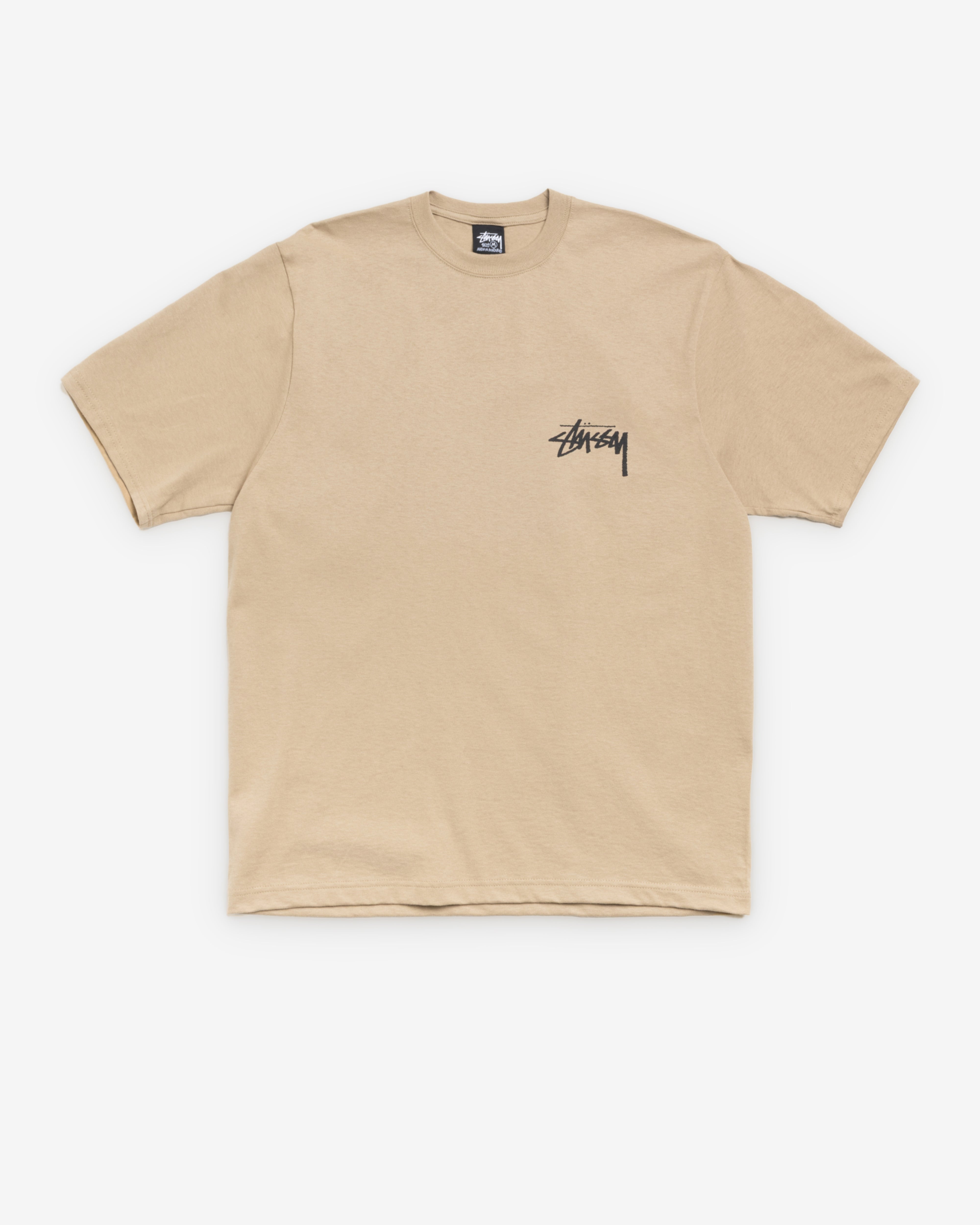Stüssy : Men's Victoria Tee (Khaki) | DSMS E-SHOP