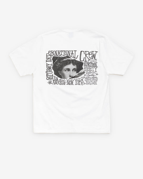 Stussy_Stüssy  - Men's Victoria Tee - (White)_TEES