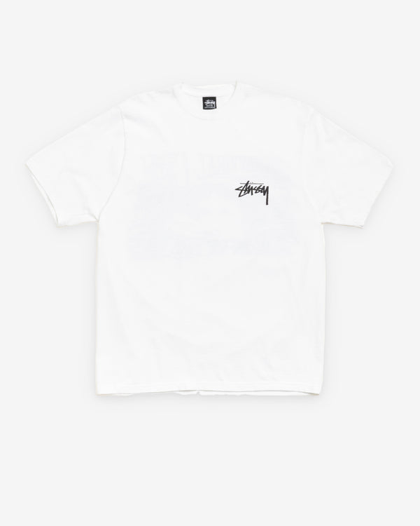 Stussy_Stüssy  - Men's Victoria Tee - (White)_TEES
