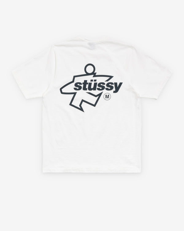 Stüssy - Men's Surf Size Pikgment Dyed Tee - (Natural)