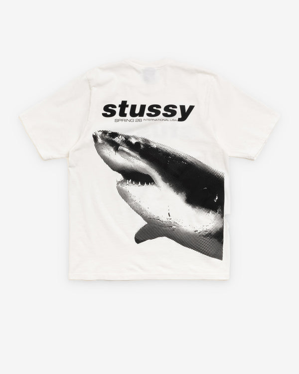 Stüssy - Men's Shark Pig. Dyed Tee - (Natural)