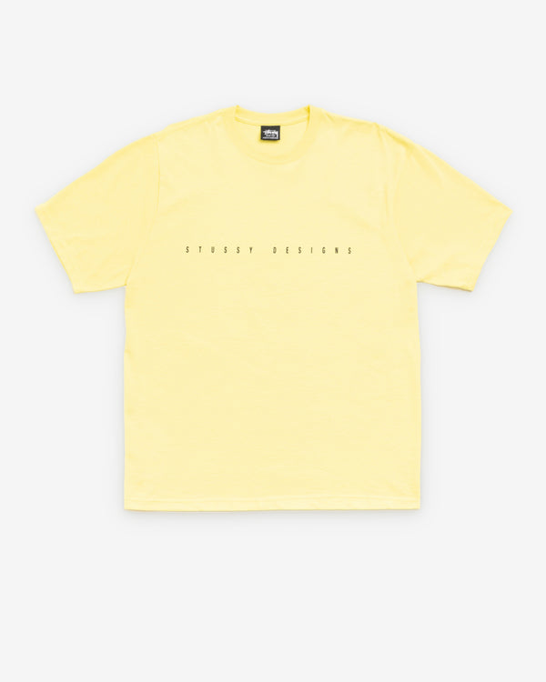 Stüssy  - Men's S Box Tee - (Lemon)