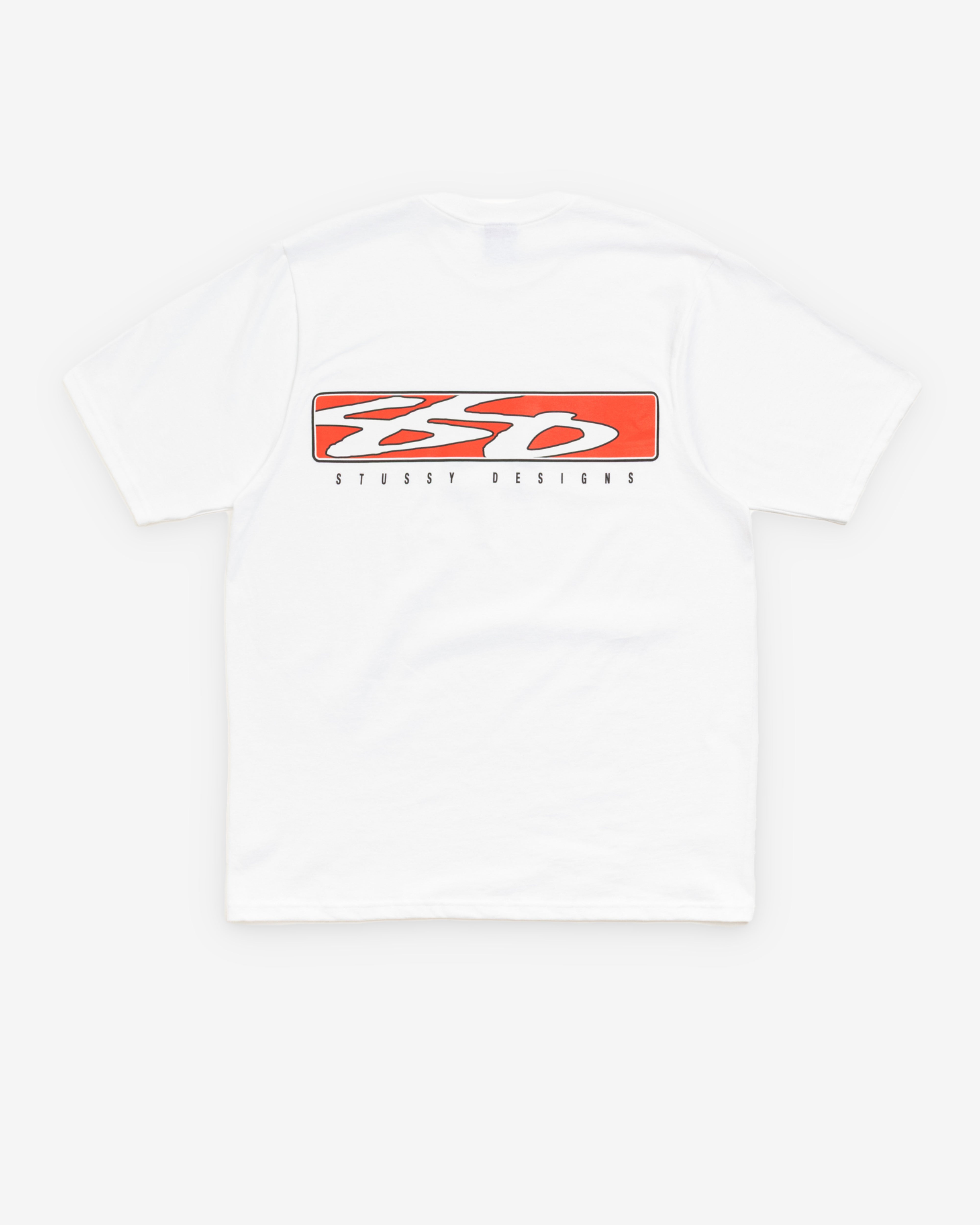 Stüssy : Men's S Box Tee (White) | DSMS E-SHOP