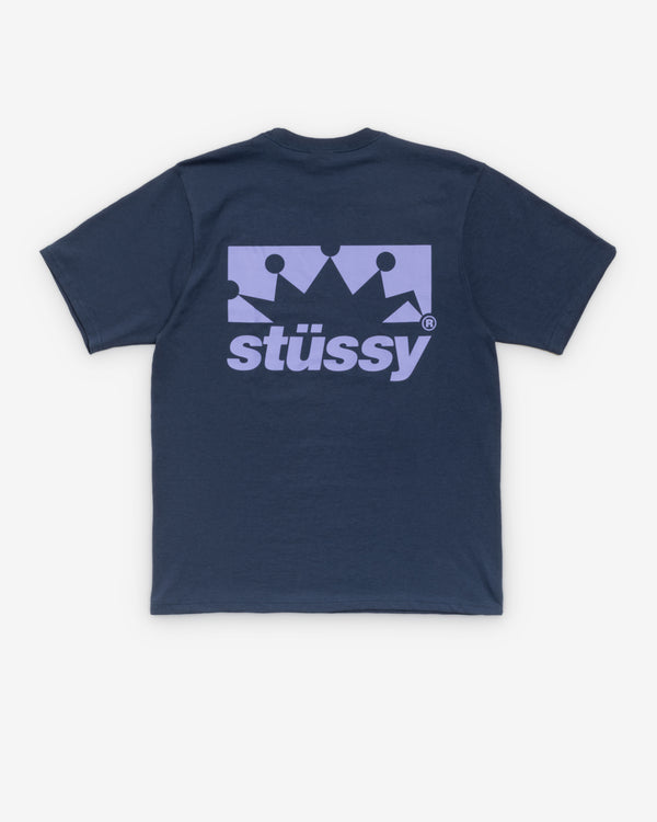 Stüssy  - Men's Box Crown Tee - (Navy)