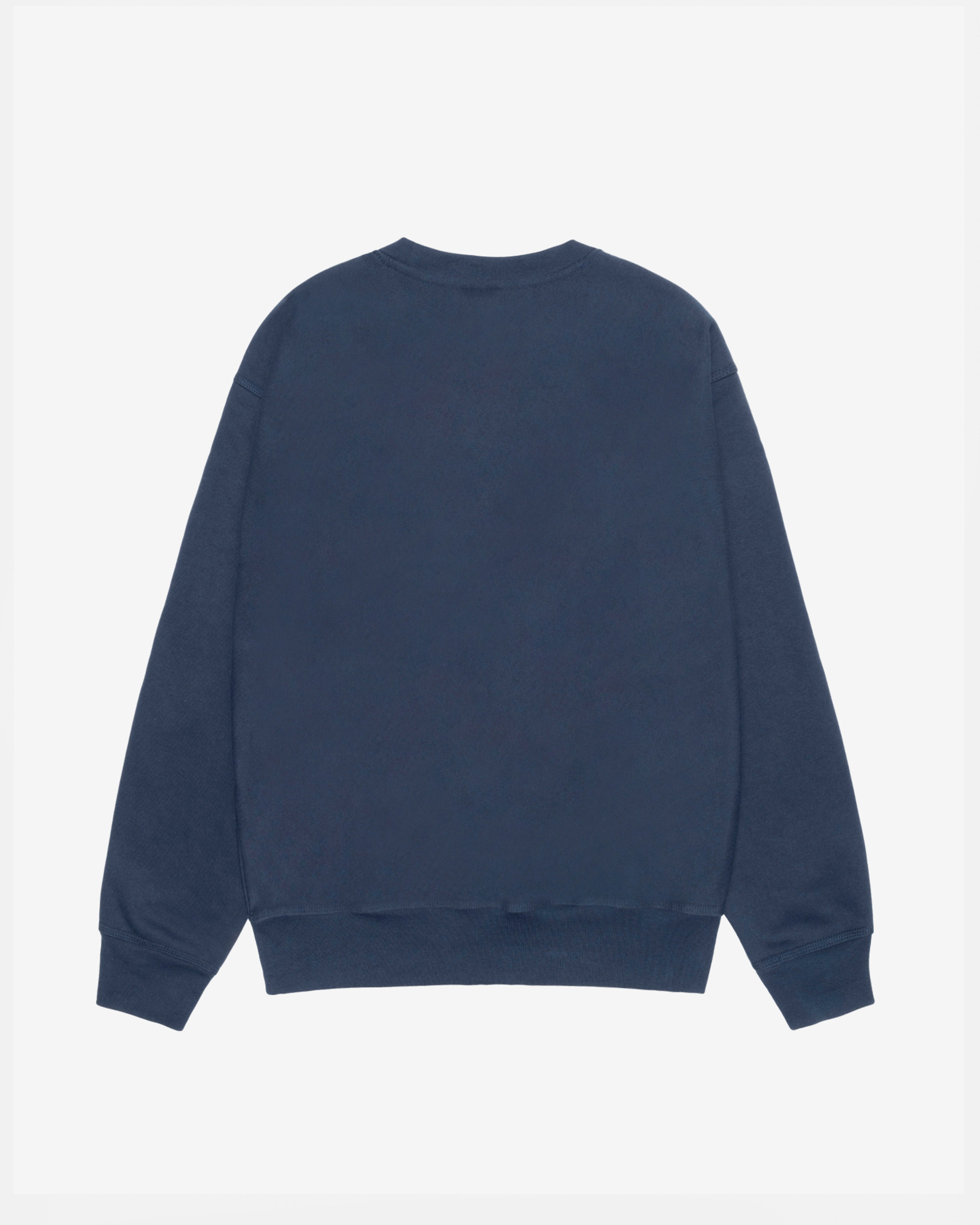 Stüssy: Men's Martini Crew (Navy) | DSMS E-SHOP